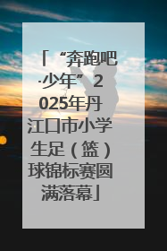 “奔跑吧·少年”2025年丹江口市小学生足（篮）球锦标赛圆满落幕