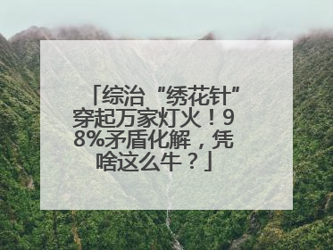 综治“绣花针”穿起万家灯火！98%矛盾化解，凭啥这么牛？