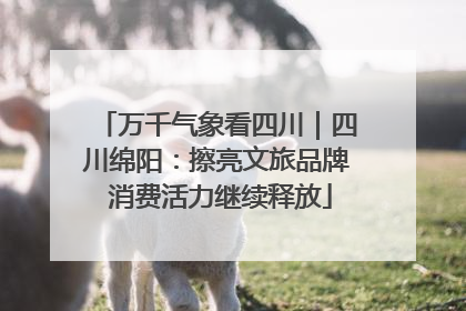 万千气象看四川｜四川绵阳：擦亮文旅品牌 消费活力继续释放