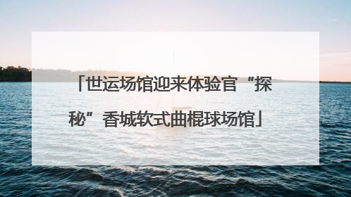 世运场馆迎来体验官“探秘”香城软式曲棍球场馆