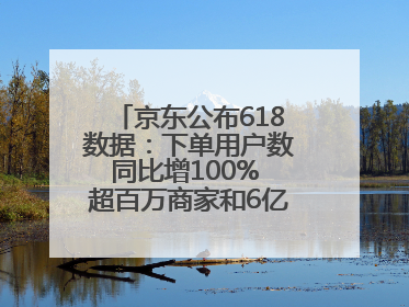 京东公布618数据：下单用户数同比增100% 超百万商家和6亿消费者受益AI