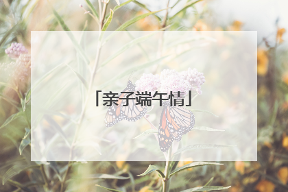 亲子端午情