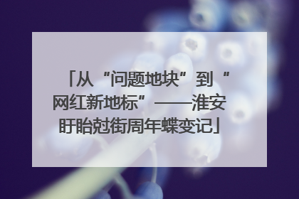 从“问题地块”到“网红新地标”——淮安盱眙尅街周年蝶变记