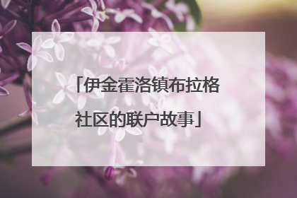 伊金霍洛镇布拉格社区的联户故事