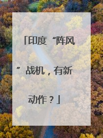 印度“阵风”战机，有新动作？