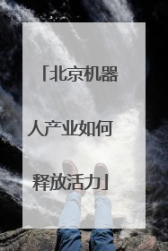 北京机器人产业如何释放活力