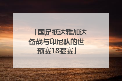 国足抵达雅加达备战与印尼队的世预赛18强赛