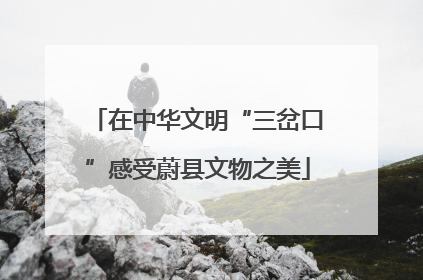 在中华文明“三岔口”感受蔚县文物之美