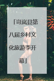 岢岚县第八届乡村文化旅游季开幕