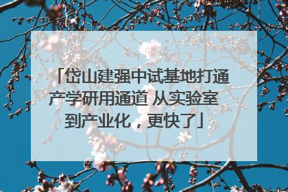 岱山建强中试基地打通产学研用通道 从实验室到产业化，更快了