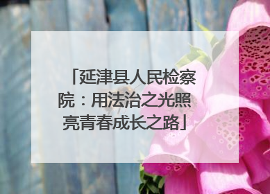 延津县人民检察院：用法治之光照亮青春成长之路