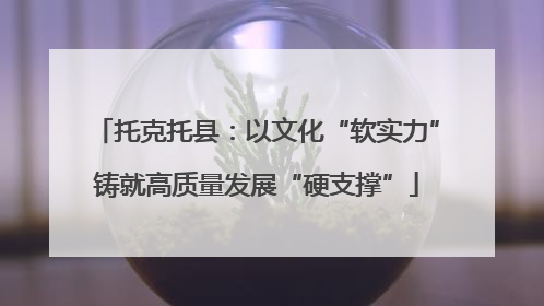 托克托县：以文化“软实力”铸就高质量发展“硬支撑”