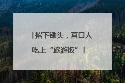 撂下锄头，莒口人吃上“旅游饭”