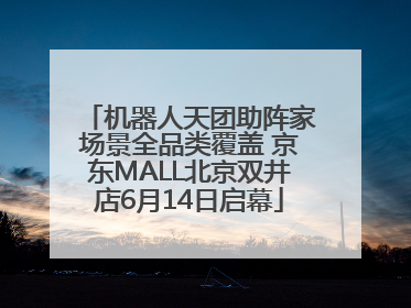 机器人天团助阵家场景全品类覆盖 京东MALL北京双井店6月14日启幕