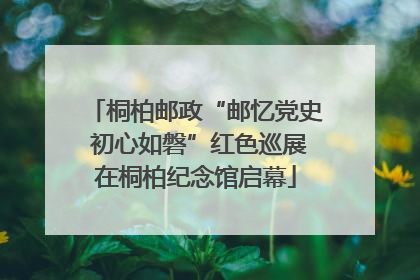 桐柏邮政“邮忆党史 初心如磐”红色巡展在桐柏纪念馆启幕