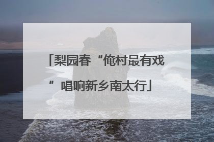 梨园春“俺村最有戏”唱响新乡南太行