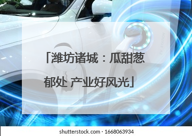 潍坊诸城：瓜甜葱郁处 产业好风光