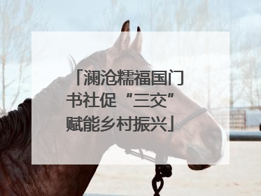 澜沧糯福国门书社促“三交”赋能乡村振兴