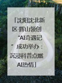 沈阳沈北新区·辉山领创“AI奇遇记”成功举办：沉浸科普点燃AI热情