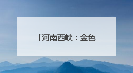 河南西峡：金色麦浪迎丰收 多措并举保“三夏”