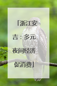 浙江安吉：多元夜间经济促消费