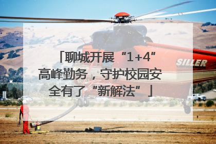 聊城开展“1+4”高峰勤务，守护校园安全有了“新解法”