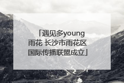 遇见多young雨花 长沙市雨花区国际传播联盟成立