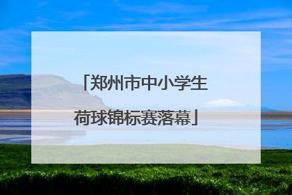 郑州市中小学生荷球锦标赛落幕