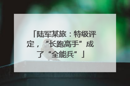 陆军某旅：特级评定，“长跑高手”成了“全能兵”