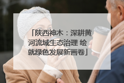 陕西神木：深耕黄河流域生态治理 绘就绿色发展新画卷